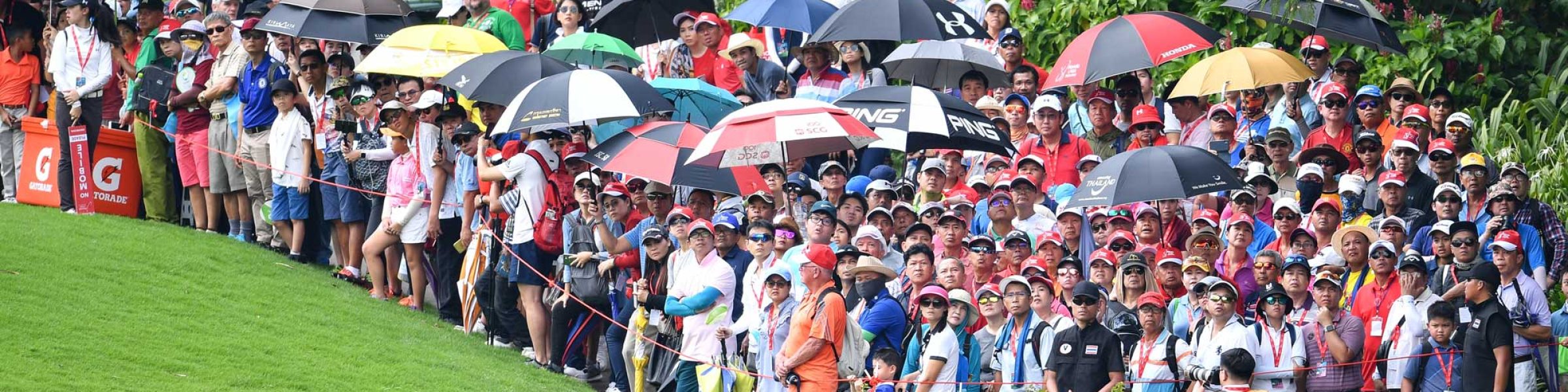 Fans at the Honda LPGA Thailand Fans at the Honda LPGA Thailand