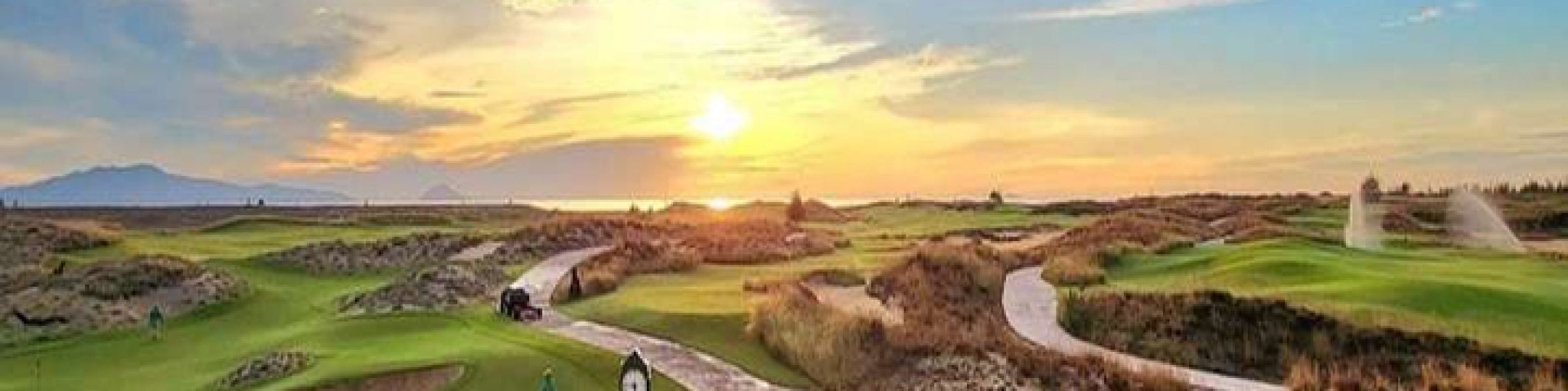 海岸高尔夫球场全景